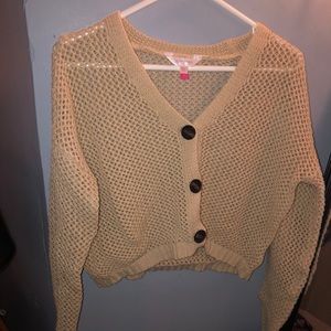 bottom down cardigan